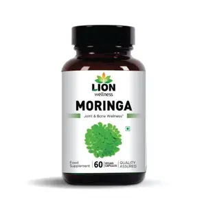 Moringa Capsules I 100% Organic & Vegan - Natural Herbal Capsules for Health Benefits