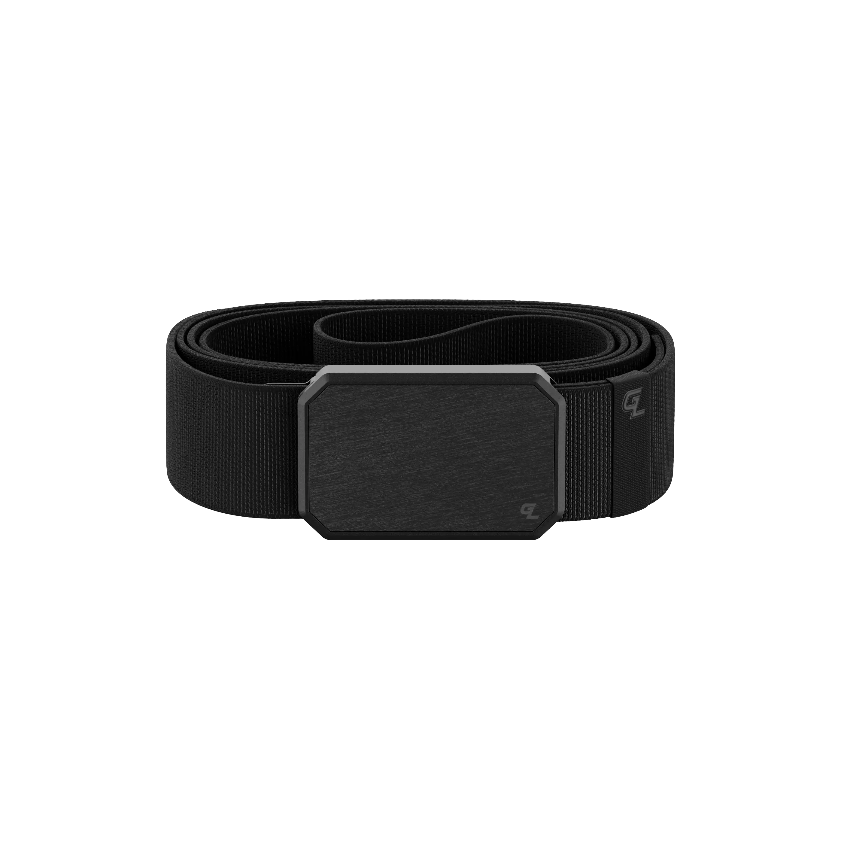 Groove Belt – Durable Stretch Belt for Men, Rugged Everyday Use – Gun Metal / Black
