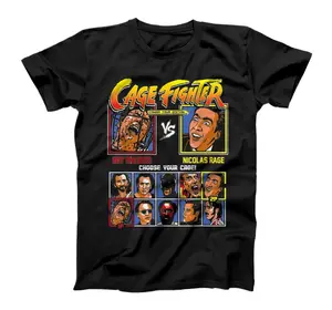 Cage Fighter - Not The Bees Vs Nicolas Rage Choose your cage T-Shirt, Sweatshirt, Hoodie, Sweatshirt, Hoodie