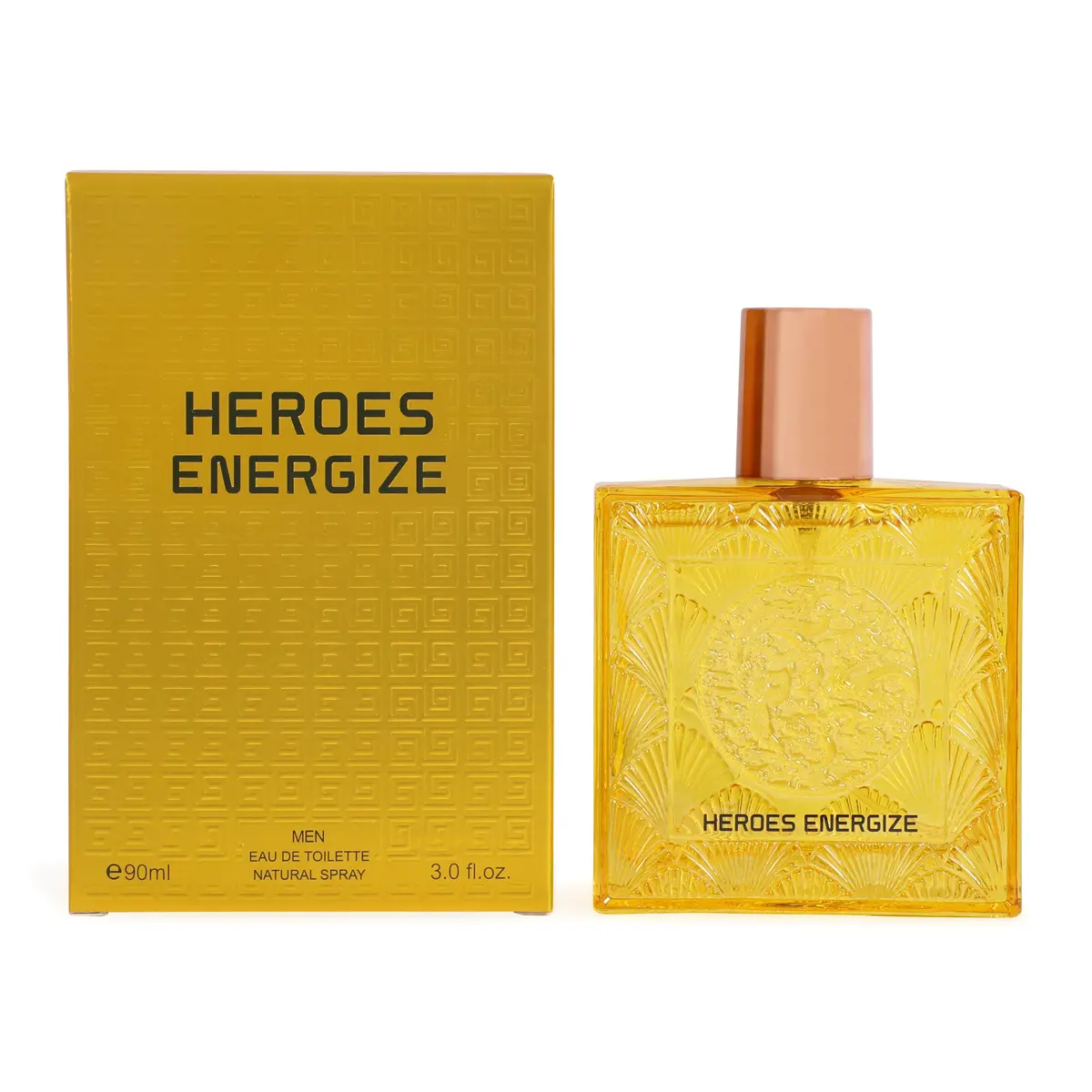 Heroes Energize Spray Cologne for Men 90ml/3.0fl.oz. - Fragrance for Men