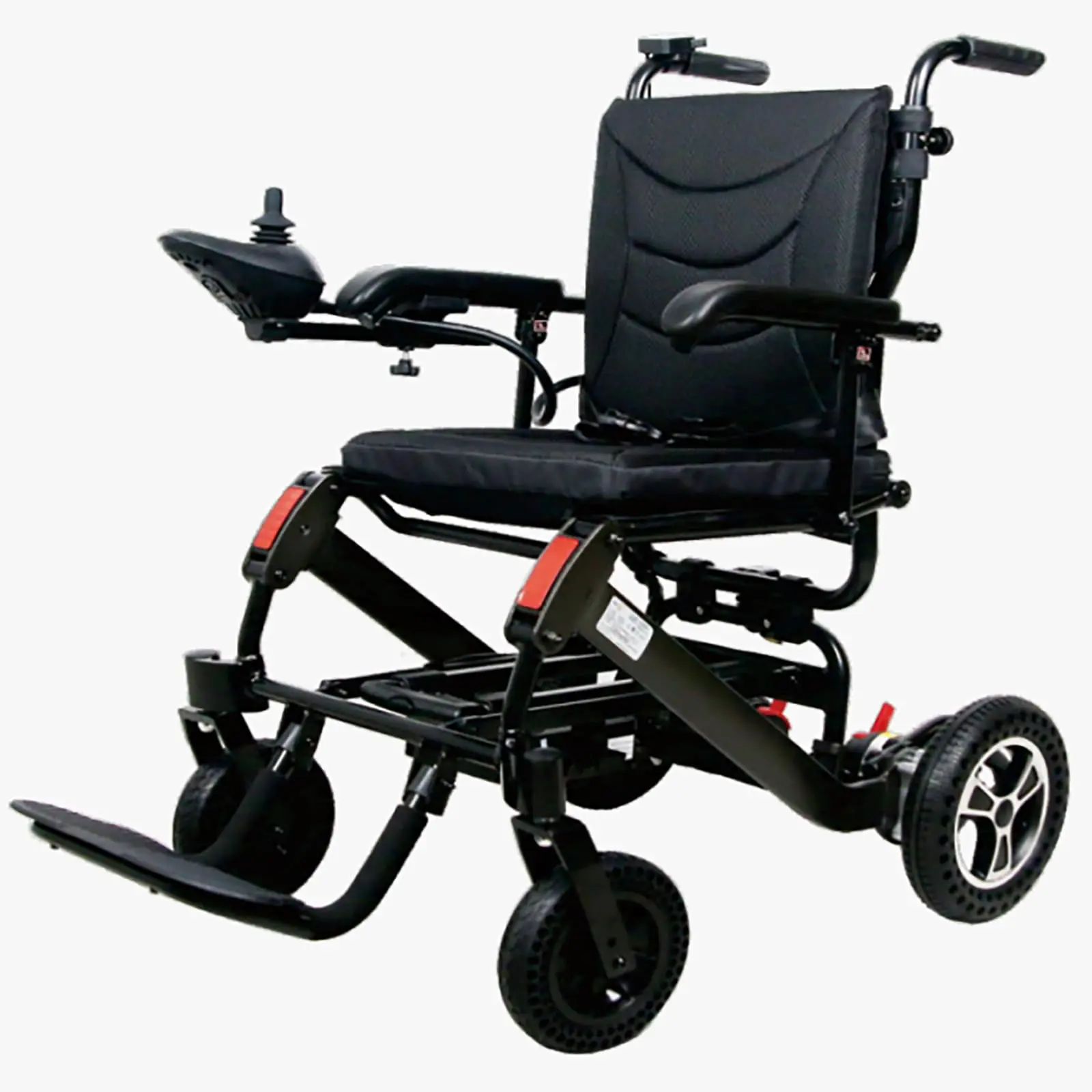 Portable Folding Electric Wheelchair for Adults – Lightweight Mobility Chair with 15 Mile Range, 250W Motor, Electromagnetic Braking, 16" Seat, Flip-Up Armrests & 220LB Capacity for Seniors & Daily Travel