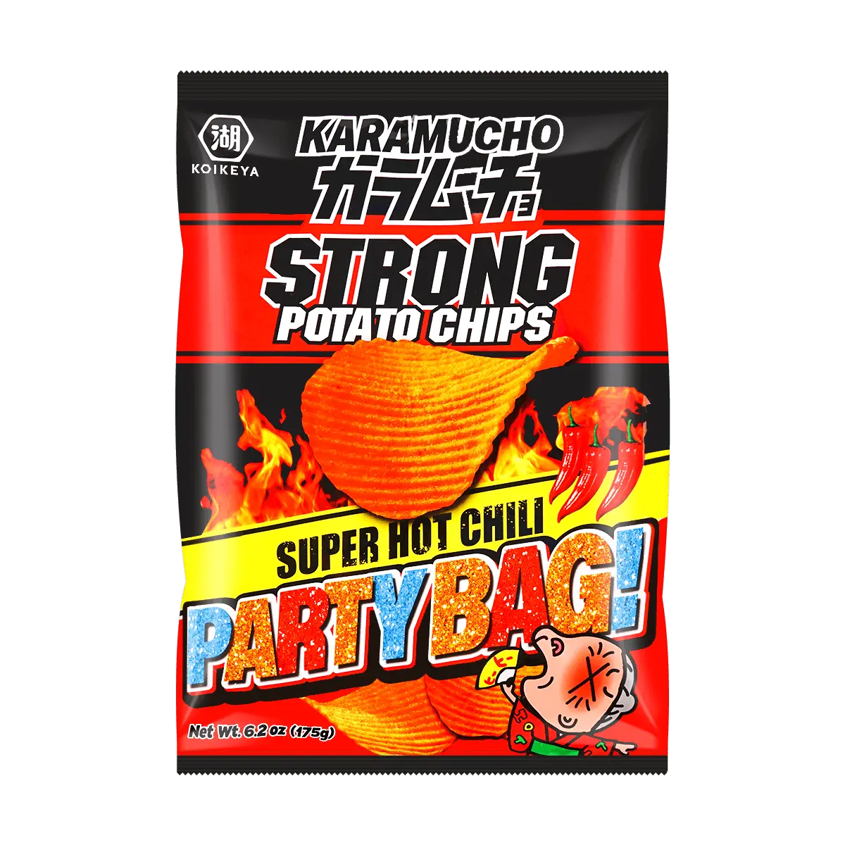 KOIKEYA Karamucho Strong Potato Chips 6.2oz