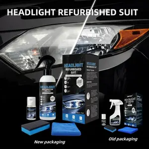 2026 New Automotive Headlamp Restoration Fluid, oxidized and yellowed automotive headlamps, blurring enhanced crystalline coating refurbisher
