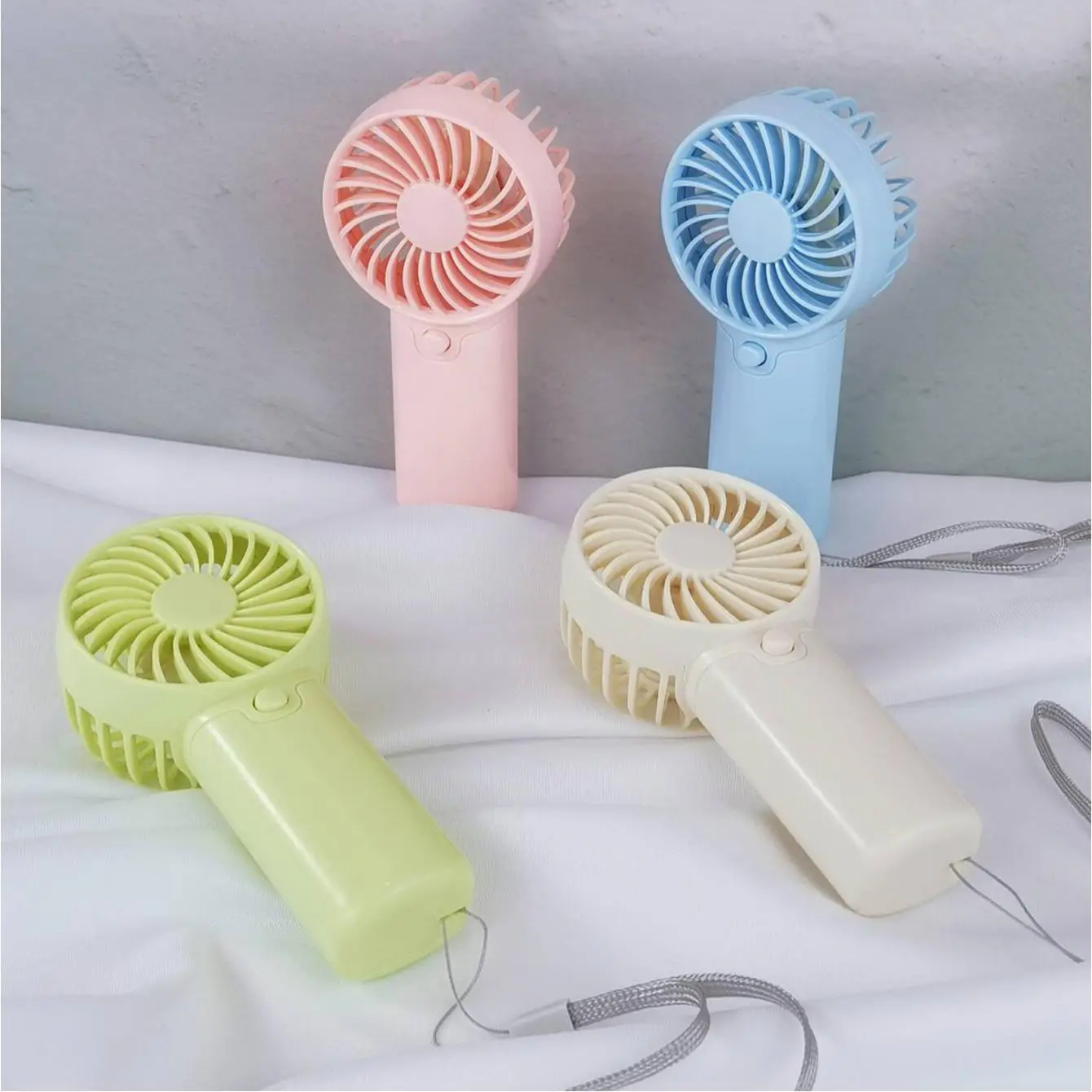 Portable Handheld Fan, Mini Fan with Lanyard, Household Appliances for Home Office, Handheld Fan for Women & Girls, Home Appliances