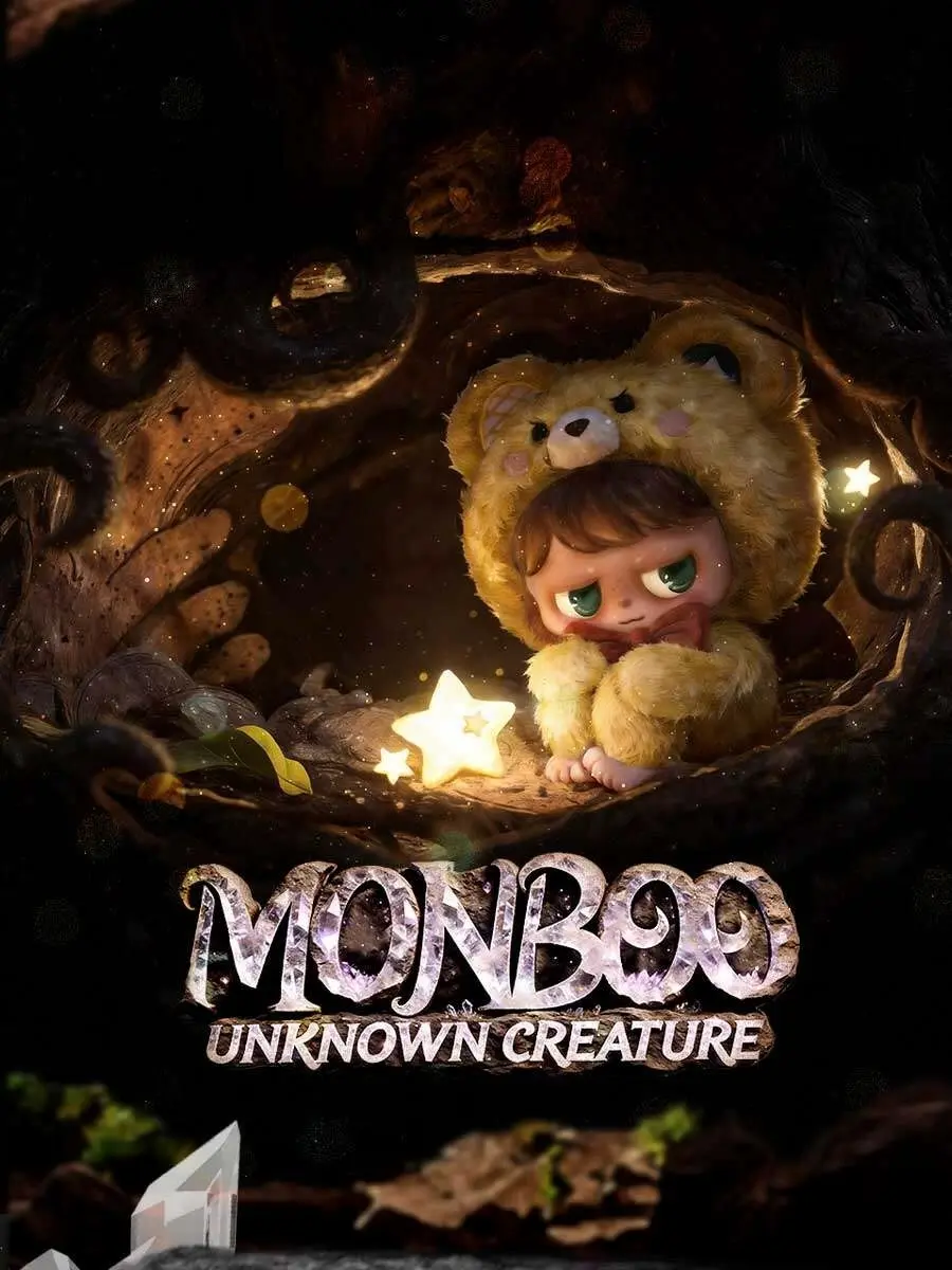Monboo Unknown Creature Series Plush Blind Box |6+1Hidden | collectible