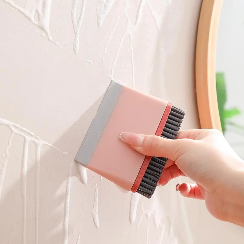 Convenient And Easy to Use, Beautiful, Versatile Glass Scraper, Countertop Wiper, Glass Device, Window Cleaner, Glass Brush, Two-In-One Floor Tile Stove, Multi-Angle Cleaning Brush