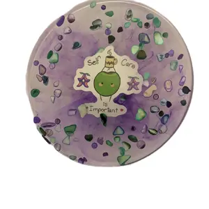 Stardew Valley Handmade Resin art piece coaster self care Jumino