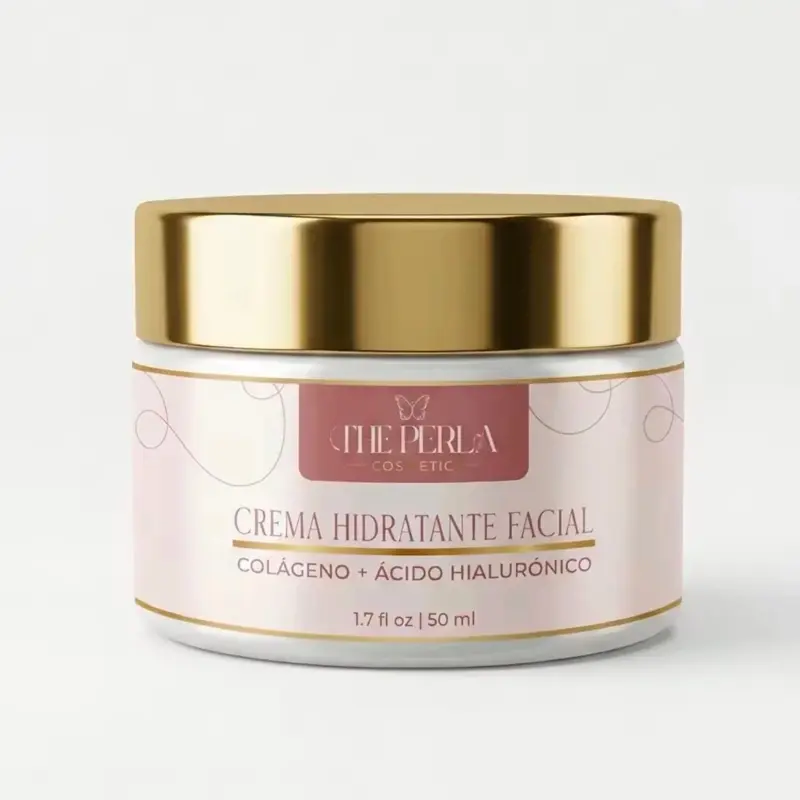 Perla cosmetics crema hidratante de colágeno