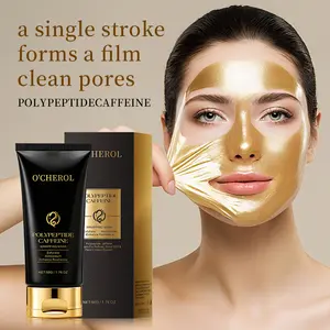 Newly upgraded Collagen Peptide Golden Stripping Mask - Anti-aging, firming and lifting the entire face, replenishing collagen. Skin Repair