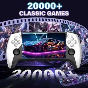 SF3500 Retro Handheld Game Console-Handheld Game Console with HD 5.5-inch IPS Screen Classic Video Games Supports TV Connection,14+ Emulators & 5-Hour Battery Life