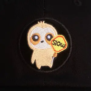 Slow Sloth Hook-backed Patch