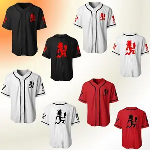ICP Hatchetman Logo Baseball Sleeve Baseball Jerseys, Perfect Fit Unisex, Gift For Fans Men Women