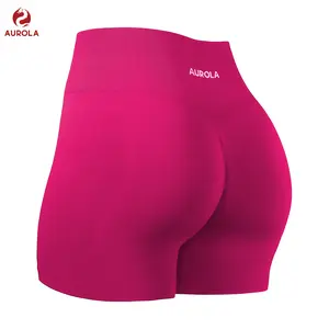 AUROLA Dream Workout Shorts for Women New Colors! May Roll Up and not squat proof Seamless Soft Smooth Gym Yoga Scrunch Active Shorts SpringStatements