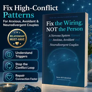 Fix The Wiring, Not The Person: Neurodivergent Couples Workbook for ADHD, Autism, Anxiety, Attachment, Shutdowns, Emotional Triggers & Better Communication