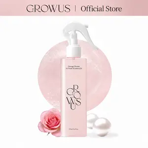 GROWUS Hair Perfume Damage Therapy Leave-in Treatment EX Due Rose 8.45 fl oz 250ml Spray for Severely Damaged Hair with Pearl Extract & Seaweed Complex for Shiny Healthy Hair