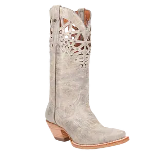 Dan Post Ladies Miley Grey Western Boots DP7017