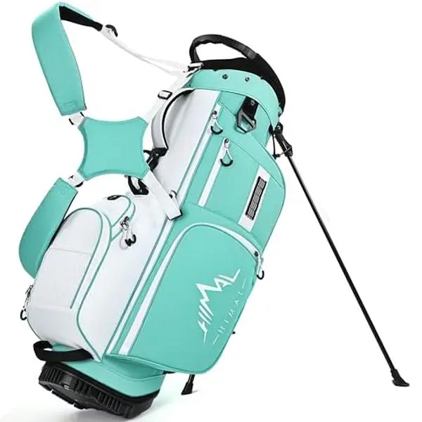 UNIHIMAL Golf Stand Bag with 7 Way Top Dividers, Lightweight Golf Bags for Men Women with Multiple Pockets, Dual Straps