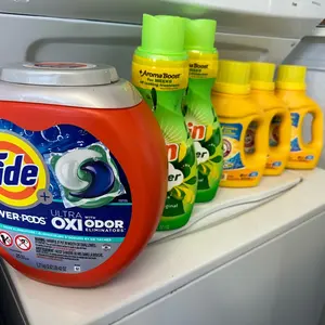 Tide, arm and hammer, gain laundry products Detergent Household