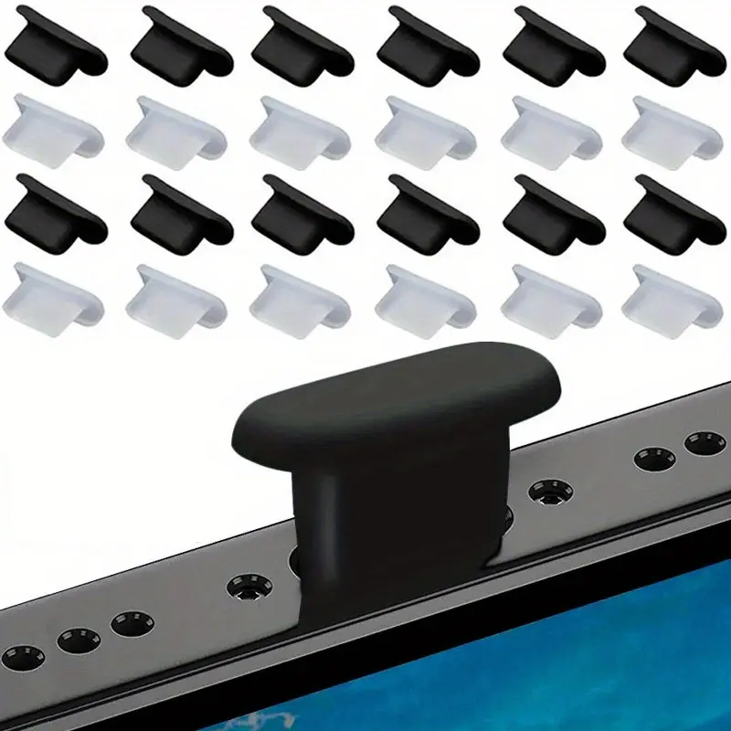 10pcs iPhone Dust Plug Protective Silicone Cap, Compatible with Lightning Charging Port, Durable & Stylish Design, Essential Cover Protector Accessory for Iphones, Protection