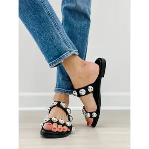 Corkys Catch A Buzz Sandals in Black