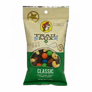 Buc-ee's Classic Trail Mix - Sweet & Salty Snack with Crunchy Nuts Chewy Raisins & Colorful Candies Resealable Bag for Freshness On-the-Go Convenience - Bonbon, Protein