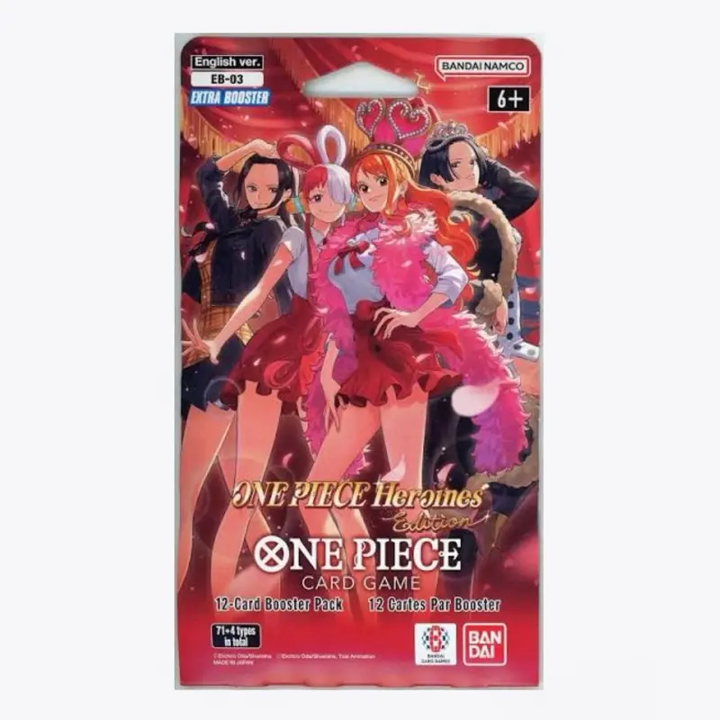 Extra Booster: One Piece Heroines Edition Sleeved Booster Pack - Extra Booster: One Piece Heroines Edition (EB-03)