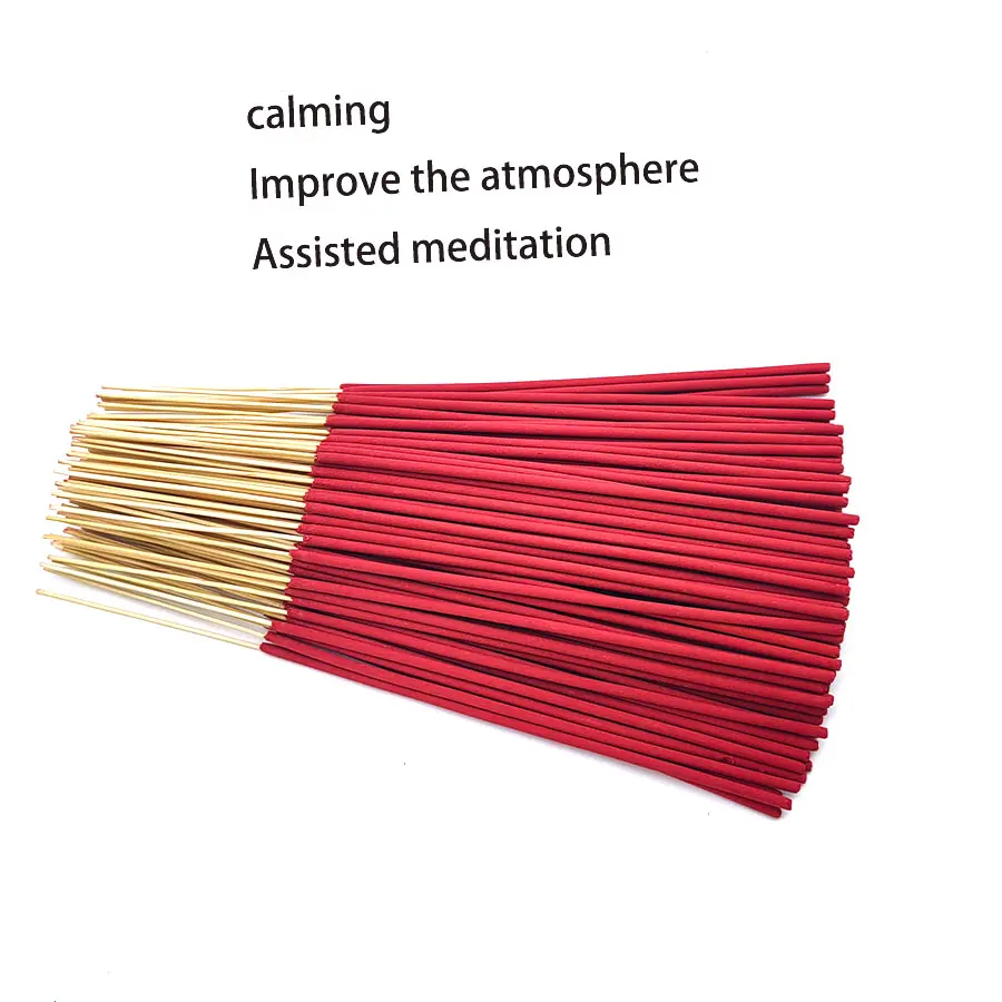Dragon Blood Incense Sticks, Scented, Calming Home Fragrance, 50/100/300pcs, 22cm Long, 36-Minute Burn Time, Ideal for Meditation, Yoga, Reading, Environment Atmosphere