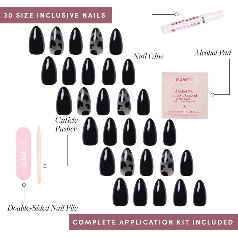 Glamnetic Goth Girl Press On Nail Collection