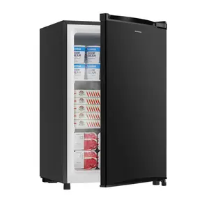 BANGSON 3.0 Cu.Ft Small Upright Freezer, Single Door Mini Freezer, Small Freezer, Adjustable Thermostat, Energy-Efficient, Compact Refrigerator, Quiet Operation, Compact Freestanding Freezer, Gift Idea, Christmas Gift