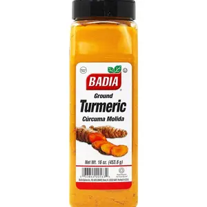 Ground Turmeric Powder, 16 oz - Premium Curcuma Seasoning for Cooking, Golden Flavor & Rich Aroma