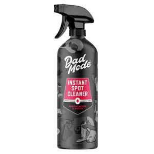 DadMode Instant Carpet & Fabric Spot Household Cleaner | 16 oz Metal Bottle | Spray Wait Wipe Formula for Couches, Rugs, Car Seats, Clothing  | Sandalwood & Suede