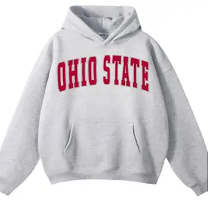 Ohio Hoodie, Vintage Oversized Sweatshirt for Men and Women, Classic Cotton Pullover, Retro Collegiate Graphic, Warm Gift, Streetwear Style graphic cotton hoodie