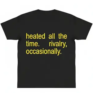 Heated Rivalry Cotton Graphic Shirt featuring Shane Hollander and Ilya Rozanov in Y2K Fashion for Hockey Fans Trending Gift