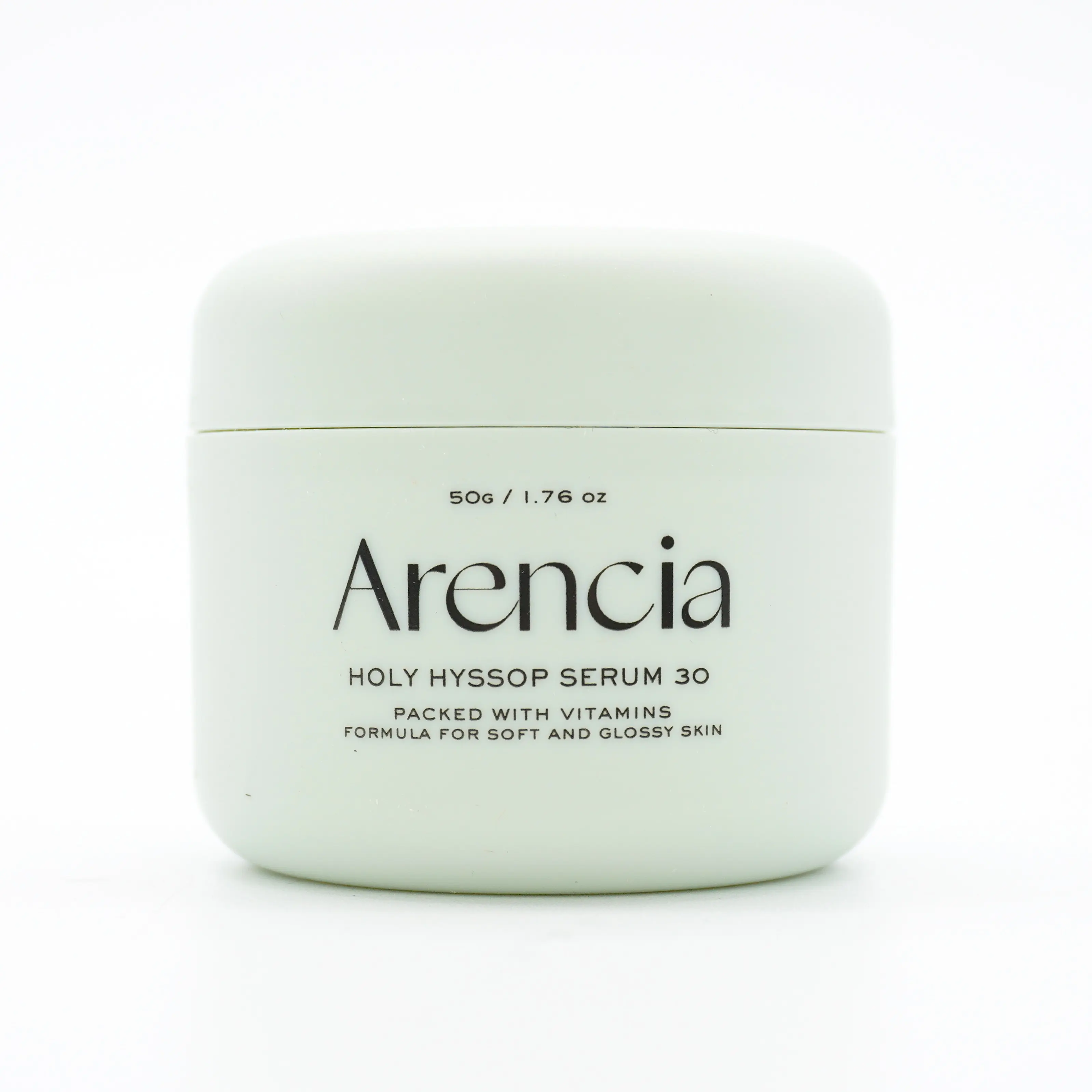 Arencia Holy Hyssop Serum - 30 (50g) Hydrating Moisturizer with Hyaluronic Acid, Lightweight Formula for Pigmentation Concerns, Sensitive Skin, Smooth Radiant Complexion, Long-Lasting Moisture