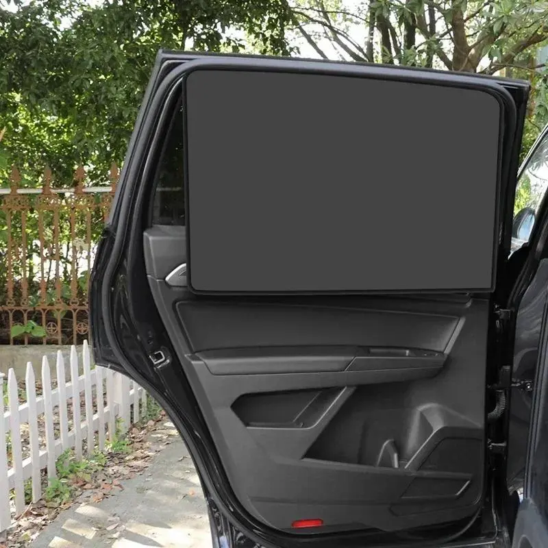 Car Sun Visor Magnetic Privacy Curtain, Car Sunshade Curtains, Car Window Sun Shades, Blackout Magnetic Sunscreen for Baby Naps, Diaper Changes, Camping and Staying Cool, Car Window Cover, Car Window Sunshades