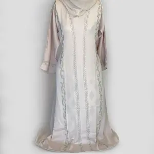 Raha Kids Abaya- cute kids abaya designed with lightweight stones, comes with a hijab.