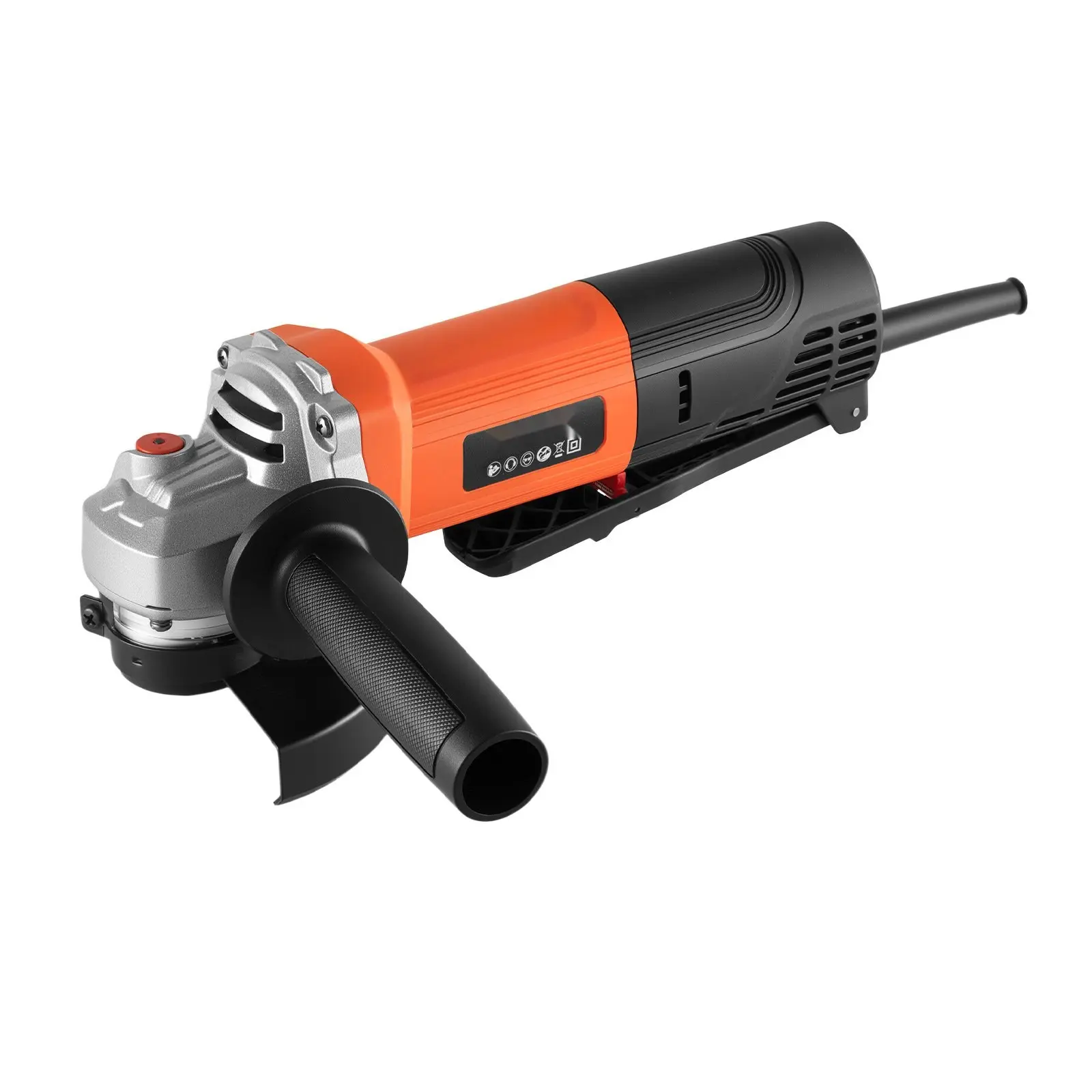 Angle Grinder 4-1/2 Inch, 8 Amp Electric Power Tool, 12000 RPM High Speed for Metal, Wood and Ceramic Cutting and Grinding, Compact Lightweight Handheld Grinder with Guard, Spindle Lock and Included Accessories