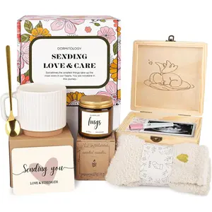 Miscarriage Sympathy Gifts for Mothers: Pregnancy Loss Memorial Baskets - Unique Comfort Bereavement Gift Box for Baby & Loved One Remembrance, Condolences Care Package Idea for Mom Healing Angel Floral