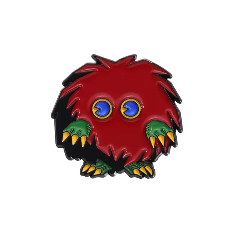 Cartoon Monster Design Brooch, Cute Alloy Badge for Daily Clothing Decor, Trendy All-match & Exquisite Brooch for Birthday Gift, Flower Brooch, Fashion Accessory, Alloy Brooch Pin