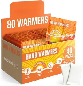 Hand Warmers Disposable Value Pack (2 Warmers per Pack) Pocket Warmers for Hiking, Outdoor Activities, Skiing - up to 10 Hours of Heat