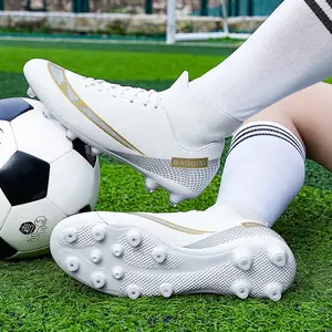 Adult Soccer Shoes – Men & Women, TF Turf & Firm Ground Cleats, Breathable, Anti-Slip, Durable for Training & Match Play