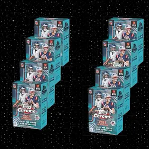 R5: 2025 Topps Chrome Football Blaster 8 Box Pick Your Team Break