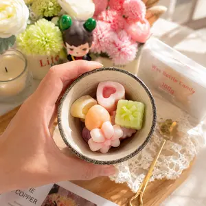 Wax Bottle Candy Gift,Pineapple Fragrance, 3.5 oz Box, Retro Mini Bottles Festival Treat Candy, Jelly Filled - Tropical Mix Flavor Candy Juice Popular Wax Candy in fancy styles for Chewing,Sweet Bonbon Gift