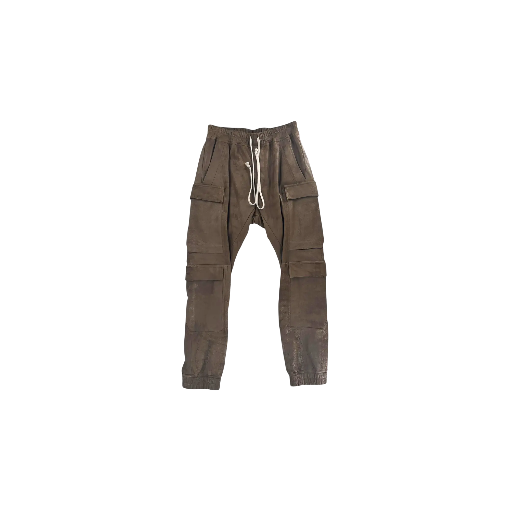 Leather Cargo Pants "Bean" RU02D6337 LBA 35