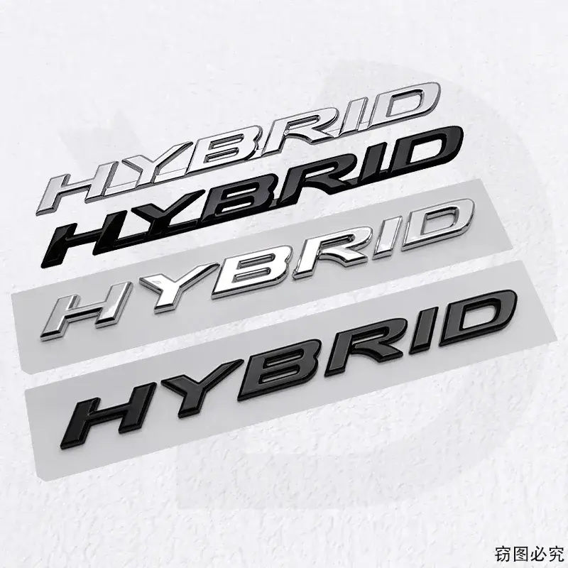2026 New ABS Car Stickers Car Trunk Badge Decal for Lexus HYBRID Emblem RX350 IS300 ES250 ES200 ES330 ES350 IS250 GS300 CT200H For Car Décor