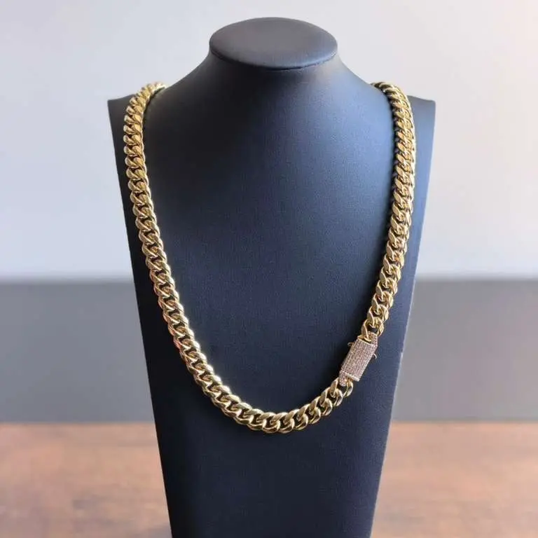 Monaco Cuban Link Chain – 25” | 10mm