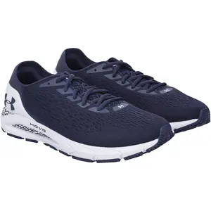 Navy Midshipmen Team-Issued Navy Sonic Under Armour Shoes from the Football Program - Size 15 - Fanatics Authentic Certified