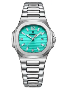 Poedagar Fashion Luxury Women's Watch Waterproof Stainless Steel Watch Date Quartz Women's Watch Preferred Birthday Gift for Girlfriend Stainless Steel Wristwatch