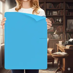 Multifunctional Silicone Desk Mat, 15.7x11.8 Inch Anti-Slip Wear-Resistant Table Pad, Office Writing Study Makeup Desktop Protector