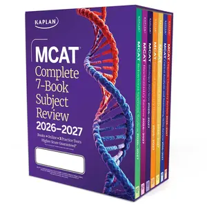 MCAT Complete 7-Book Subject Review 2026-2027, Set Includes Books, on the internet Prep, 3 Practice Tests -- Kaplan Test Prep - Paperback